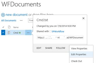 go to the WFDocuments 